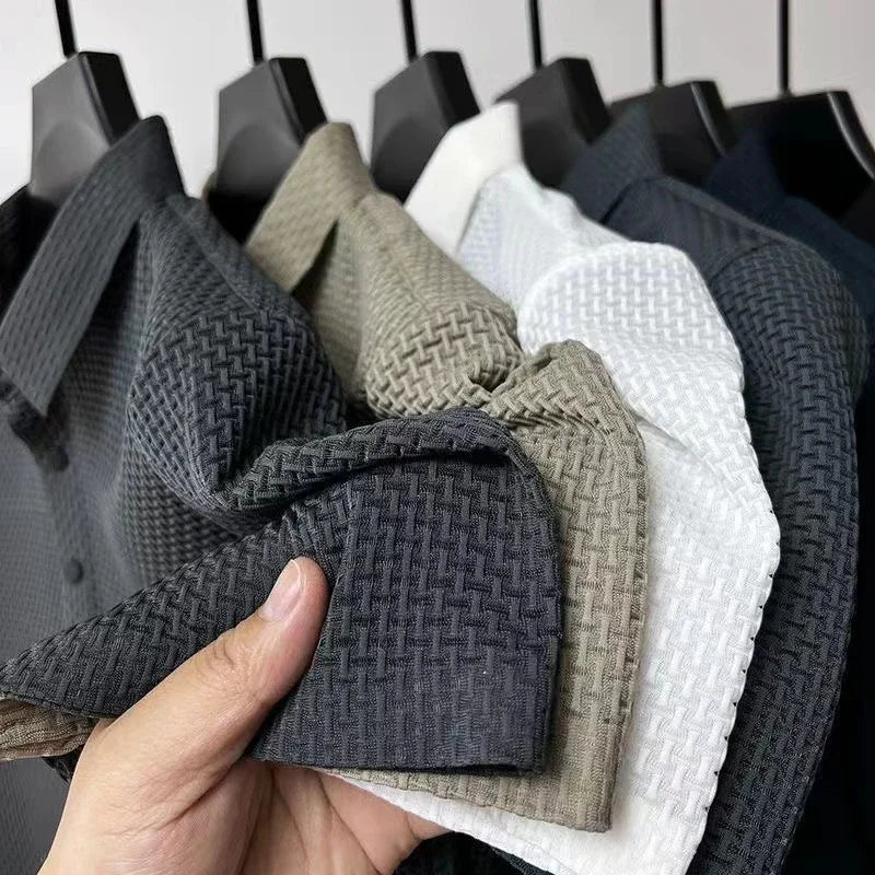 Classic Textured Polo Shirt