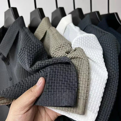 Classic Textured Polo Shirt