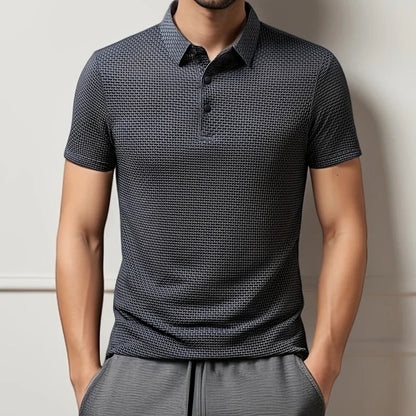 Classic Textured Polo Shirt