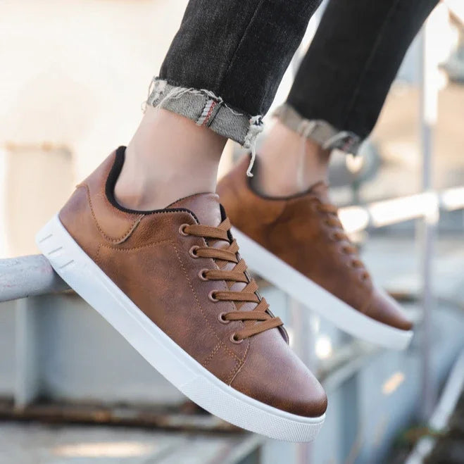 Leather Sneakers 