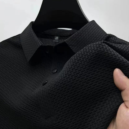 Classic Textured Polo Shirt