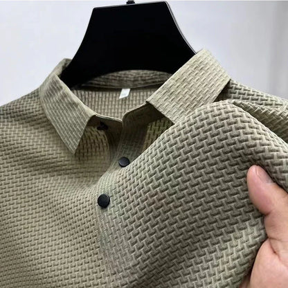 Classic Textured Polo Shirt