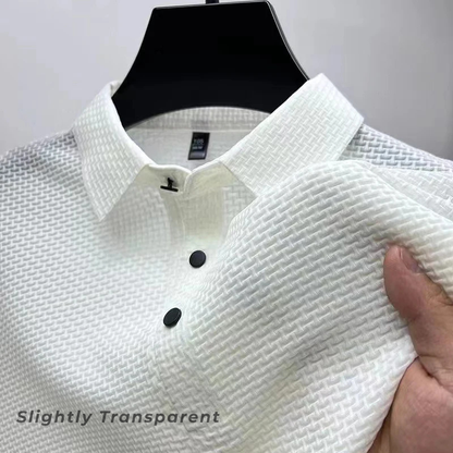 Classic Textured Polo Shirt